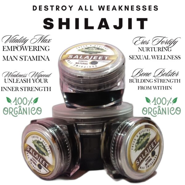 Pure 100% Himalayan Shilajit Organic Soft Resin Fulvic Acid - Image 4