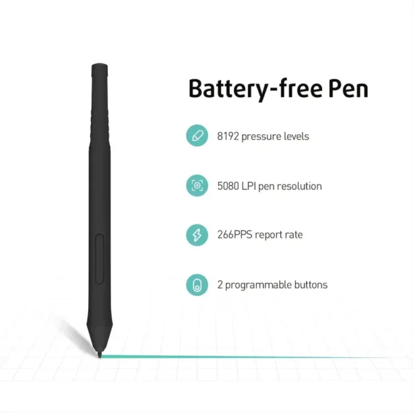 Digital Tablet Drawing Tablet - Thin, Convenient, Compatible with Mobile & Computer for Hand-drawn Art, Online Courses, and More