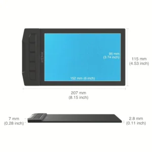 Digital Tablet Drawing Tablet - Thin, Convenient, Compatible with Mobile & Computer for Hand-drawn Art, Online Courses, and More